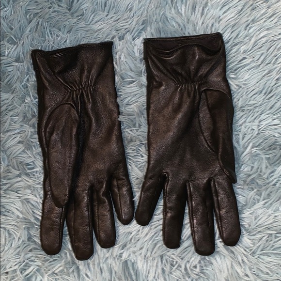 Michael Kors Leather Gloves - Picture 2 of 2